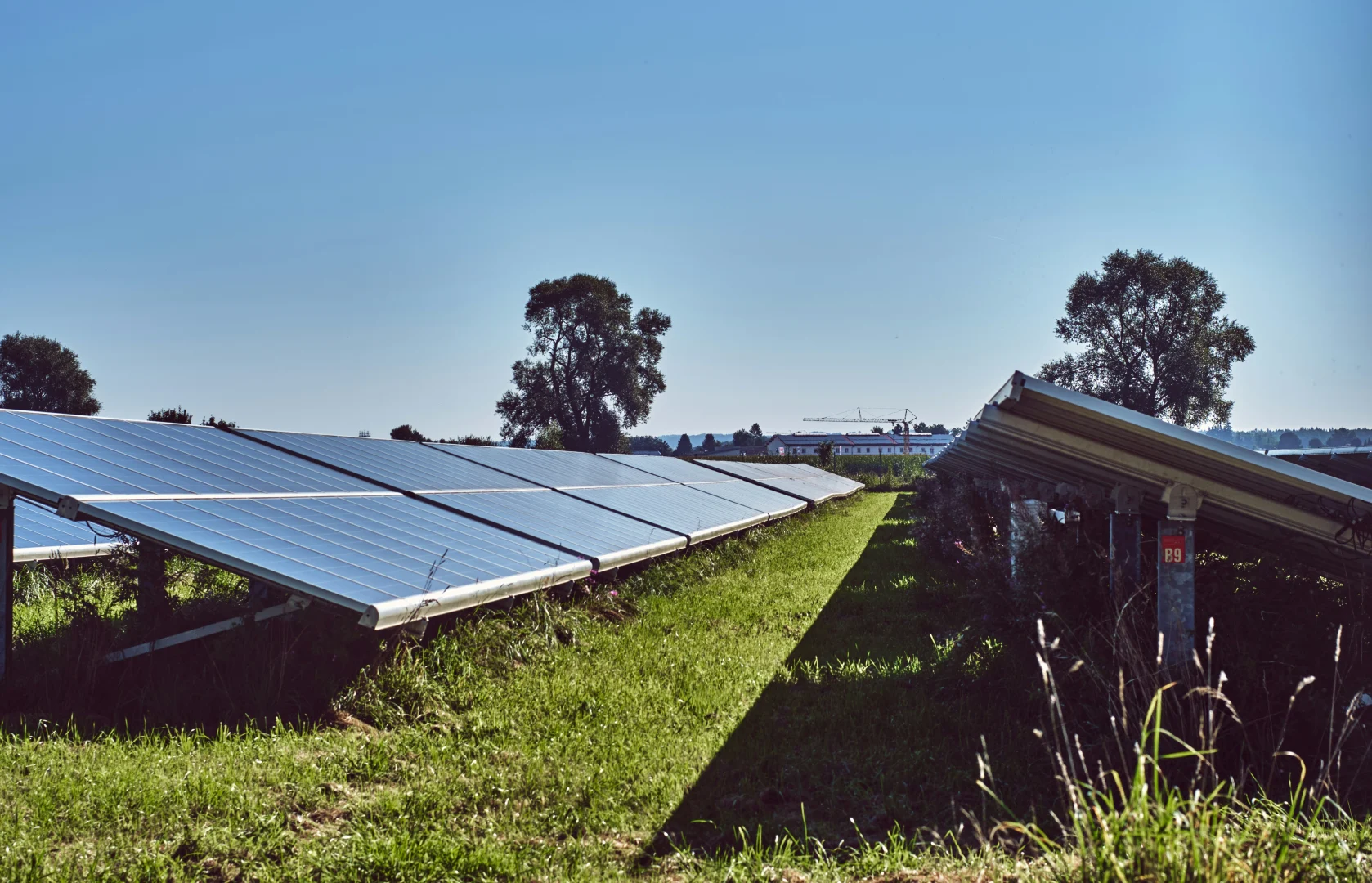 Professional solar installation